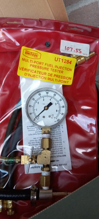 FUEL INJECTOR PRESSURE TESTER, VACUUM PUMP TOOL BY UNITOOL