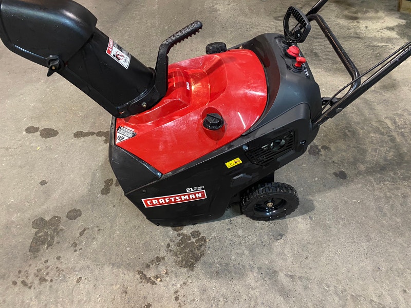 21” craftsman single snow blower Snowblowers Calgary Kijiji
