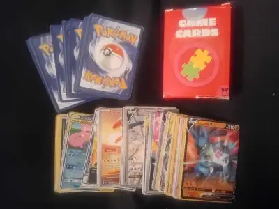 NEW!   Assorted Pokemon TCG Cards Bundle with Deck Box, View more