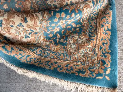 Vintage Carpet, Royal Blue KERMAN 12x16, View more