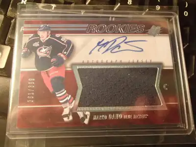 carte de hockey 2014-15 SPx #163 Marko Dano JSY AU RC, View more