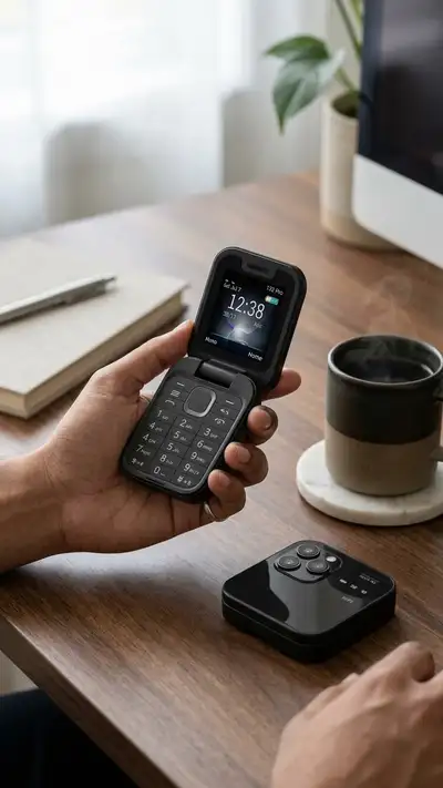 Mini Flip Phone, View more