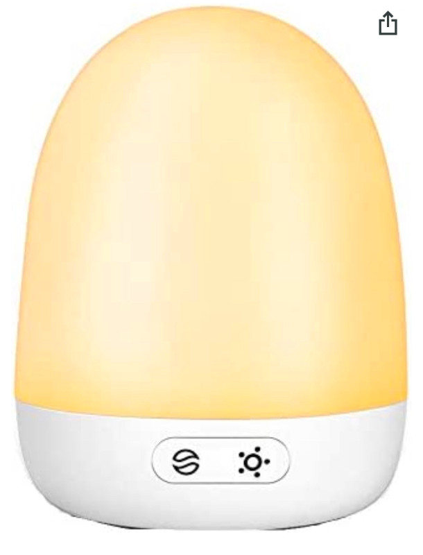 Baby Night Light Kids Bedside Lamp with Touch Controls Color Cha in Other in Winnipeg