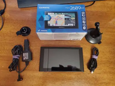 GPS Garmin Nuvi 2689 LMT free lifetime map & traffic, View more