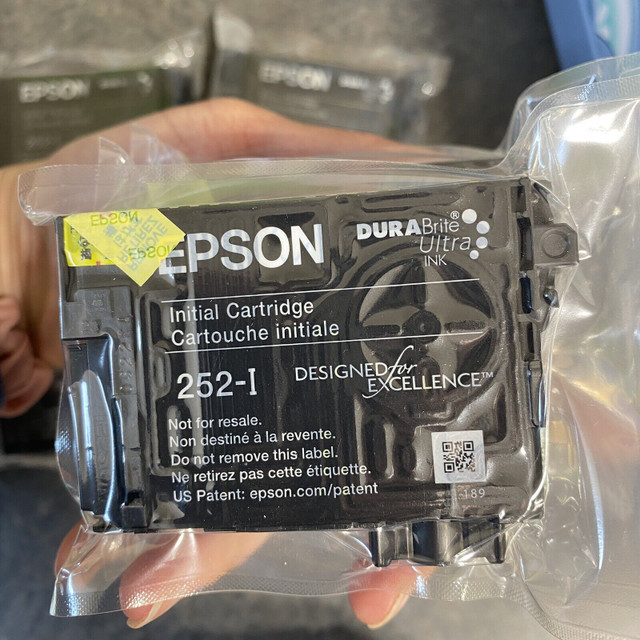 New ink cartridges 252 for Epson printers - WF series in Printers, Scanners & Fax in Saskatoon - Image 4