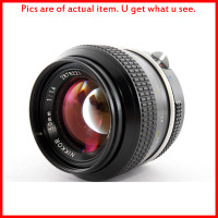 Like new condition, Nikon NIKKOR 50mm f1.4 Manual Focus lens
