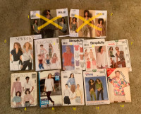 Sewing patterns ( 10 in total)