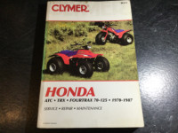 1970-1987 Honda ATC TRX & Fourtrax 70-125 Manual ATC110 ATC125M