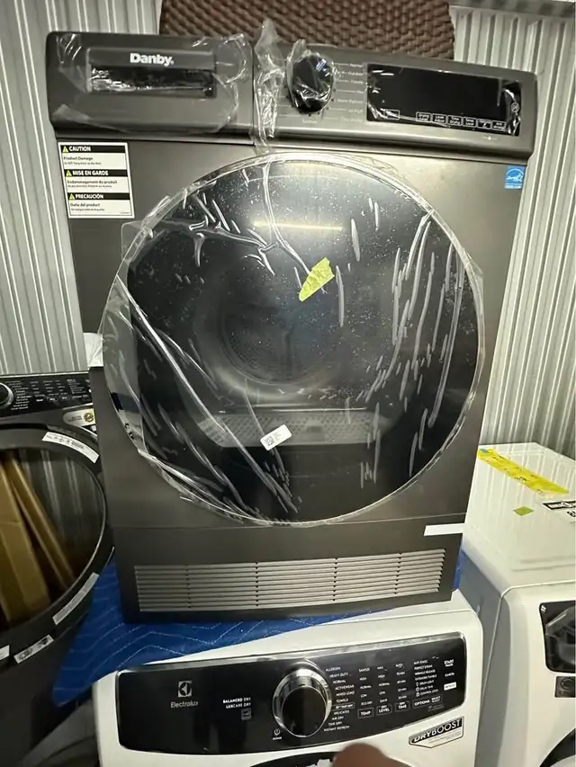 24” DANBY VENTLESS DRYER - 1 YR WARRANTY + MONEYBACK GUARANTEE in Washers & Dryers in Mississauga / Peel Region - Image 2