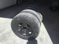 255/70R18 tires with rims