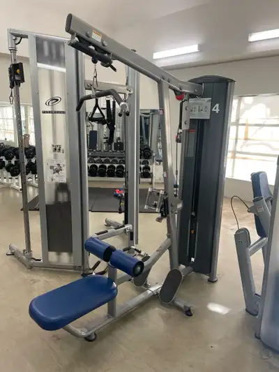 Paramount Lat Pulldown / Seated Row with 250 lbs weight stack , View more