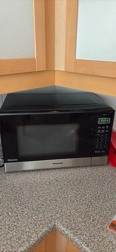 Panasonic stainless steel microwave, View more