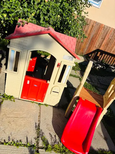 Kids play house + Slide (bundle), View more