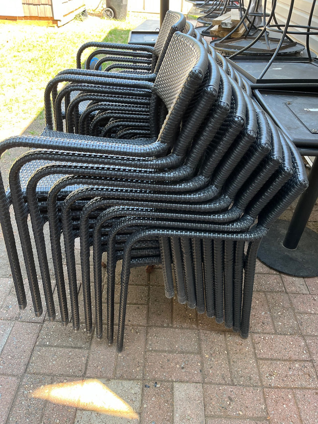 All weather patio armchairs - 50$ per chair in Patio & Garden Furniture in Calgary - Image 3