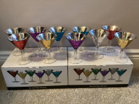 Shooting Stars Mini Martini Glasses - 2 Sets