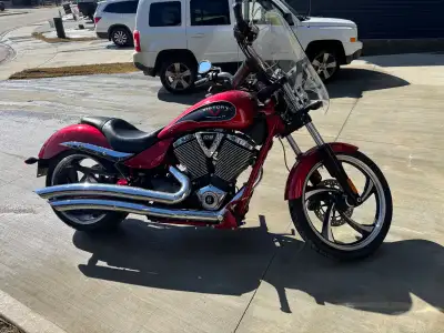 Victory jackpot, 2014 1800 cc low kilometres