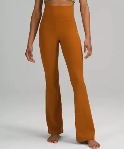 NWT Lululemon Groove Flared Yoga Pant 8 Brown, View more