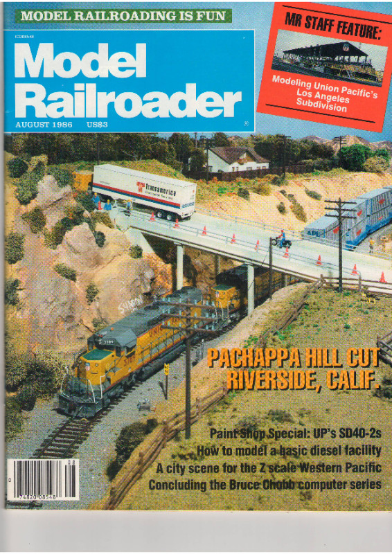 Model Railroader Magazine - 1986 in Hobbies & Crafts in Kamloops