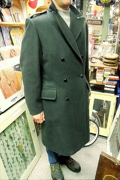 Manteau Style Trench Militaire Vintage, View more