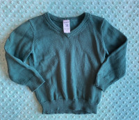 18m Carters Green Sweater