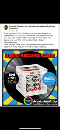 Pop Up Record sale