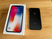 Apple iPhone X with 256GB - Space Grey