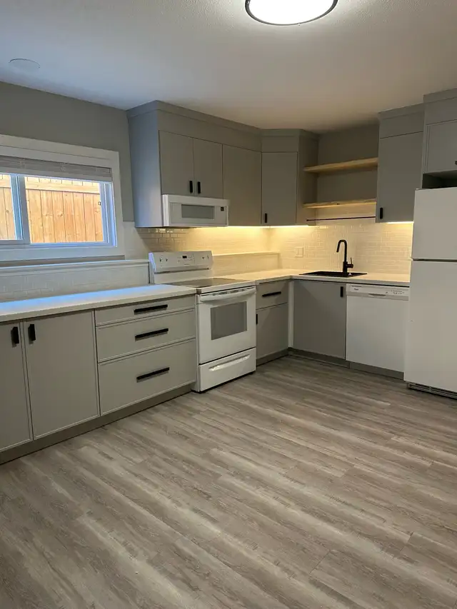 New 1 bed, 1 bath legal basement