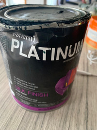 Black paint Avanti Platinum silk finish about 430 ml left