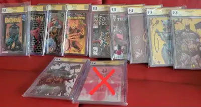 ✨️ Signed Comic CGC Slabs ✨️, View more