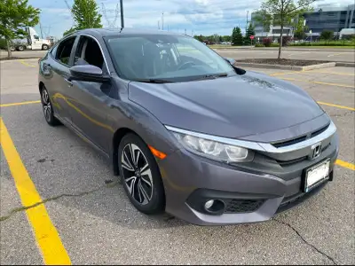 2017 Honda Civic EX-T in grey for sale. The EX-T comes loaded with Honda’s 1.5L turbocharged engine,...