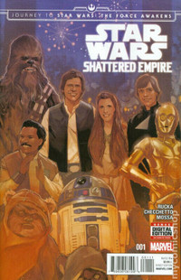 Journey to Star Wars: Force Awakens Shattered Empire comics, tpb