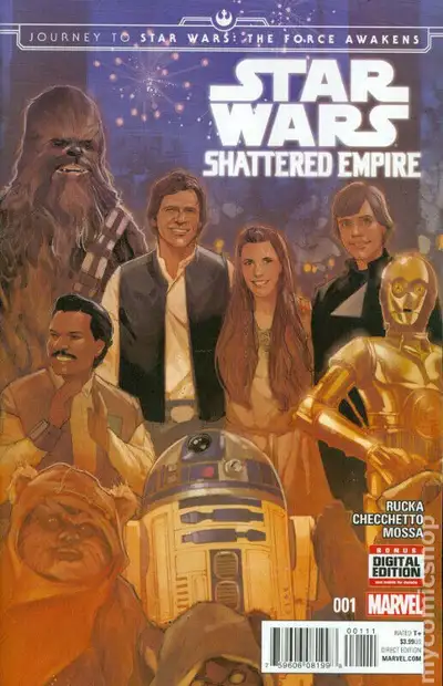 Shattered Empire comic # 1 (regular cover) was $ 6.00, now $ 5.00 Shattered Empire comic # 1 (20:1 v...