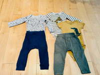 Minymo & Deux par deux - lot vêtements bébé 9 - 12 mois / baby c