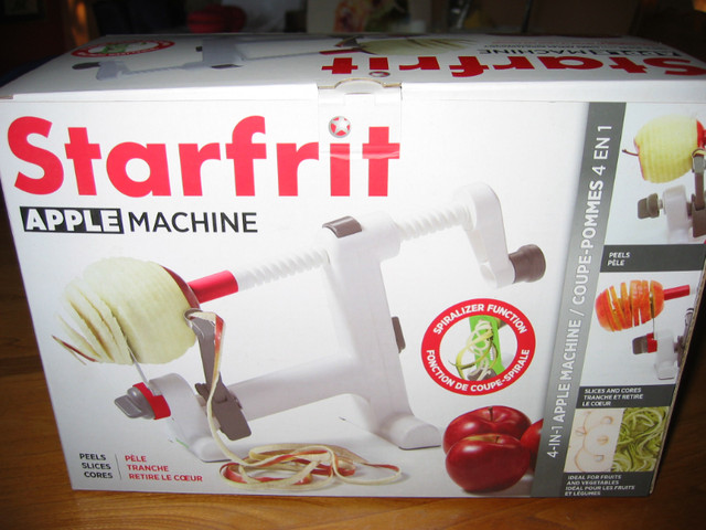 Starfrit Apple Machine Éplucheur à pomme tout-en-un Starfrit Pro dans Robots culinaires et mélangeurs  à Laval/Rive Nord