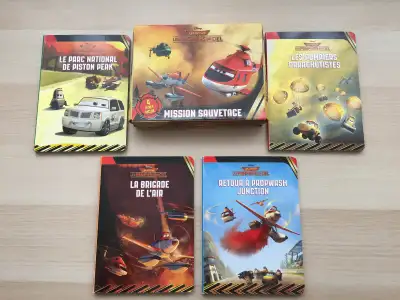 Coffret Les Avions: Mission sauvetage 4 livres, View more