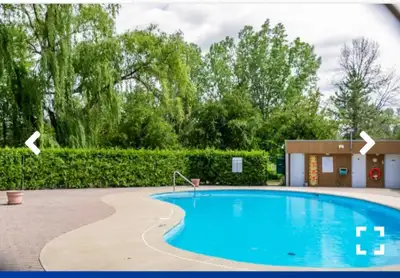 Condo 41/2  piscine, terasse privé, garage, chauffé, 1er Sept.