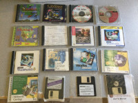 vintage Computer Software CD-rom assorted Programs -Internet