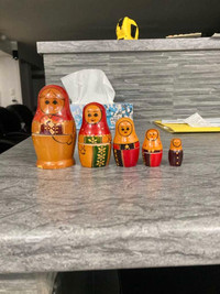 USSR Russian nesting doll set