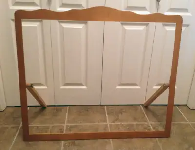 Hardwood mirror frame, View more