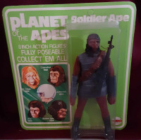 Soldier Ape- Planet of the Apes - Mego 8” Figure - 1974 MOC