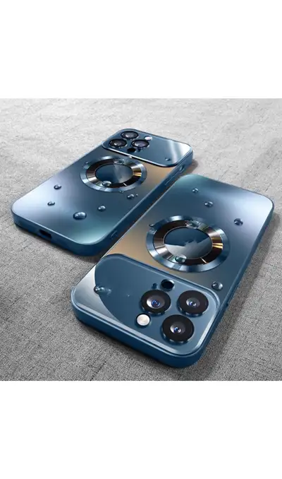 New-Matte Magnetic Wireless Charging Case 16 Pro max, View more