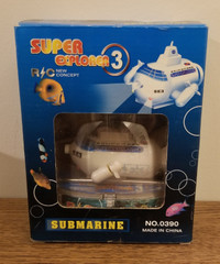 Vintage toy - with original box - Super Explorer Submarine