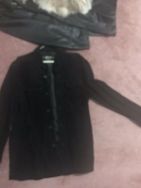 Black Suede Jacket  in Men's in Peterborough - Image 3