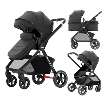 Brand New DrBash 2-in-1 Baby Stroller with Bassinet, Reversible, View more
