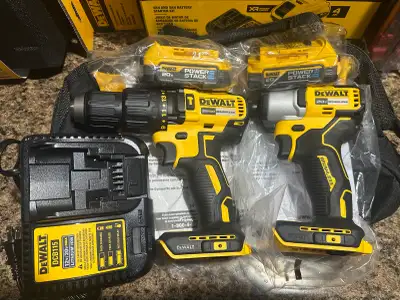 Dewalt 20v Max Brushless Hammer Drill & Impact Driver Combo Kit, View more