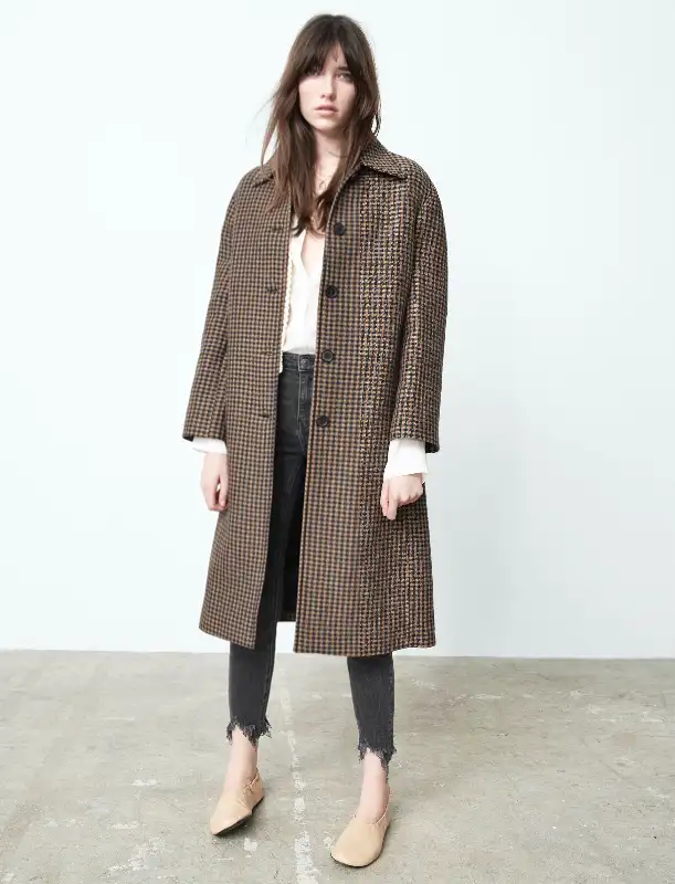 Zara puffer wool laine coat jacket dior manteau blazer aritzia in Clothing in City of Montréal - Image 2