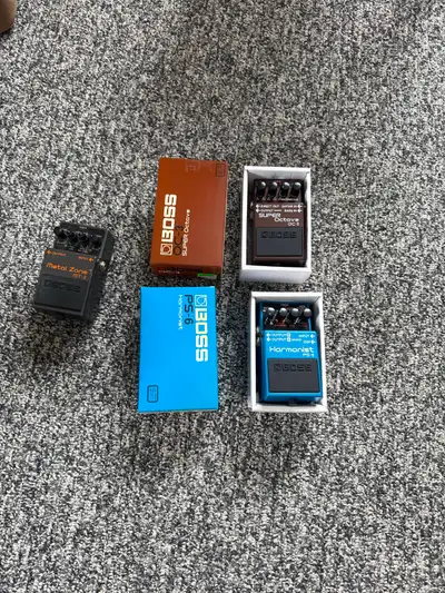 3 Pedals - Boss Pedal Pack, View more