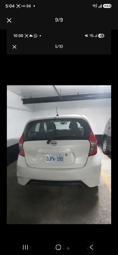 Hi I'm offering my Nissan Versa 2019 good condition for sale certified, Ac ,Bluetooth ,Backup Camera...
