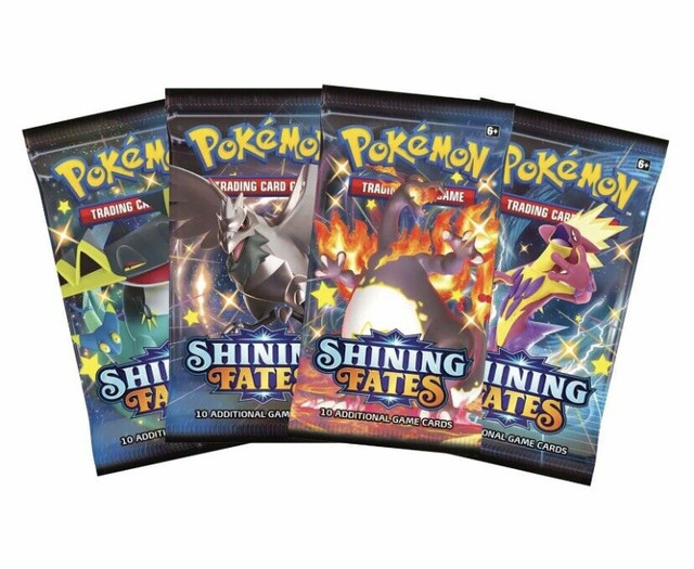 Pokemon Cards - Shining Fates Booster Packs in Toys & Games in Mississauga / Peel Region