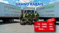 Professional moving,  North Shore, South Shore 514 709 4588